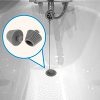 2 Pcs Sink Plug Floor Drain Device Bath Bathroom Anti-leak Core Bathtub Sealing