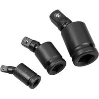 360 Degree Swivel Knuckle Joint Air Impact Wobble Socket Adapter Hand Tool 1/2 3/8 1/4 Gimbal Ball Impact Wrench Adapter
