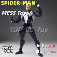 Mess Toys Venom Anime Action Figure Black Spider Man Lethal Neighbor Genuine Collectible Toys Birthday Gift For Adult Collection