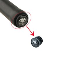 Road Mountain Bike Handlebar Cap Bicycle Handle Bar End Plugs Inflated plastic cement Lock Plug A Pairs Mtb Accessories Grips