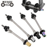 AliExpress NONE Titanium Quick Release Skewers 74mm 85mm 100mm 130-135mm MTB Road Bicycle Quick Release Titanium Alloy Axle QR Skewer