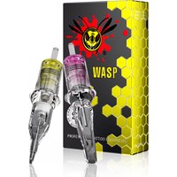 BIGWASP Tattoo Needles 20 Pcs/Box Disposable Sterilized 316L Medical Steel Universal Cartridge Needles Fit Most Tattoo Machines
