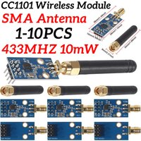 XZG CC1101 Wireless Module With SMA Antenna Wireless Transceiver Module For Arduino 433MHZ 1-10PCS