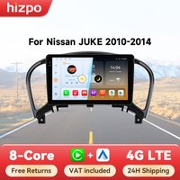 Hizpo Auto Radio Für Nissan Juke YF15 2010-2014 Carplay 4G Multimedia Video Player GPS Autoradio AI Stimme 2 Din Android Auto BT