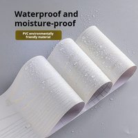5M Door Frame Edging Pasting Door Frame Damage Repair Wooden Door Covering Decoration Strips Wood Grain Stickers