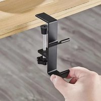 Adjustable Desk Edge Hook Portable Multifunctional Home Office Punch-free Organizer Table Hanging Gaming Headset Hanger Backpack