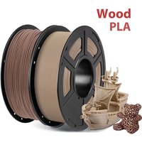1.75mm PLA Wood Filament 3D Printer Filaments Non-toxic 250g 500g 1Kg Sublimation Supplies Wooden Effect 3D Printing Materials