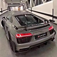 For Audi Tt Tts Ttrs R8 MK3 Mk2 Spoiler Carbon Fiber Rear Wing Trunk