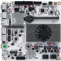 Topton 8-Bay 10G NAS Motherboard Intel Core N150 i3-N300 1*10G 2*NVMe 2*2.5G LANs 2*SFF-8643 to 8*SATA PCIex1 Firewall Mainboard