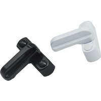 High Quality Zinc Aluminum Alloy UPVC Black and White Window Door Lock Home Balcony Practical Replacement Safety