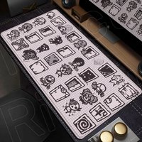Laptop Office Desk Mat Xxl Gaming Keyboard Mouse Pad HD Print Rubber Non-slip Playmat The Binding Of Isaac Mausepads Accessories