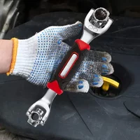 52 In 1 Ratchet Socket Multipurpose Wrench With 360 Degree Rotation Hand Spline Bolts Sleeve Works Universal Multi-tool Sets