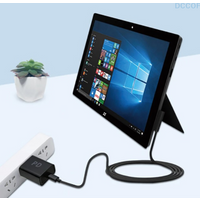 1.5m USB Type C Power Supply PD Charger Adapter 3A Fast Charging Cable 65W Type C Cord For Microsoft Surface Pro 1 2 Tablet