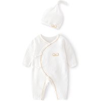Lawadka 0-6M printemps bébé filles garçons barboteuse chapeau coton blanc vêtements pour filles mode infantile combinaison nouveau-né bébés 0 à 3 M