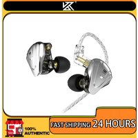 KZ ZSX Terminator Metalowe Słuchawki Douszne 5BA + 1DD Hybridne 12-driverowe HIFI Bass z Redukcją Szumów