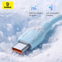 Baseus USB C Cable For IPhone 14 13 12 11 pro Max XS 20W Fast Charging Cable Type C Date Wire For iPad Macbook TPE