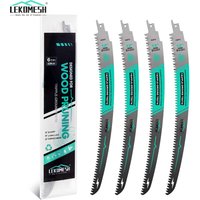 LEKOMESH Teeth Reciprocating Saw Blade Pruning Saw Cutting Log Wood Trimming For Tree Trimming Wood Curved Cutting Saw