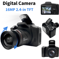 Professional Beginner Photography Camera SLR Digital Camcorder Portable Handheld 16X Digital Zoom 16MP HD Output Selfie Camera
