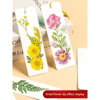 Set of 50/25 Kraft Paper Bookmark Blank Cardstock Bookmark Kit with 50pcs Colorful Tassel Pendant Ideal for DIY Projects