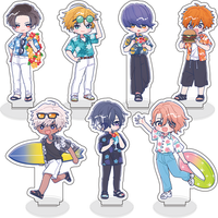 Anime Game Obey Me! Acrylic Stand Model Figure Cosplay Lucifer Lucifer Leviathan Beelzebub Beelzebub Fans Desk Decor Plate Gifts