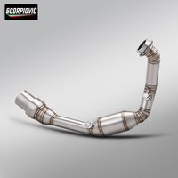 For DUKE 125 250 390 ADV SMC R Husqvarna Svartpilen 401 2024 - 2026 Motorcycle Exhaust Front Link Pipe Escape