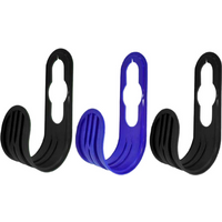 1/2/3/6pc Wall Mounted Garden Hose Storage Bracket Helps You Neatly Store and Hang Multiple Water Pipes, Reducing Lawn Clutter