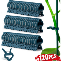 20-120pcs Plant Fixed Clips Reusable Garden Plant Support Bracket For Fixed Plants Vine Flower Seedling Stem Garden Supplies