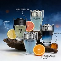 Men's 100ml EDP Woody Aquatic Marine Cologne - Long-Lasting Designer-Inspired Fragrance for Men - Fresh Citrus & Spicy Oriental image 4