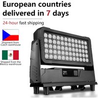 AICPOSE LED DMX 60x10W 4in1 RGBW Wall Wash Lights Outdoor IP65 LED City Color Light Stage Performance Party Light