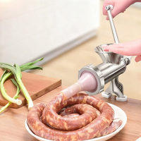 New Updated Alloy Meat Sausage Maker 10# Manual Meat Filling Machine Spice Grinder