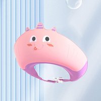 Children Shower Shampoos Hat Soft Adjustable Waterproof Wash Hair Hat for Kids Ear and Eye Safe Protection Baby Shampoo Cap