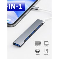 4 In 1 USB HUB Type-C HUB 4 Ports USB 3.0/2.0 Adapter 4 USB-A For Macbook Air IPad Pro Laptops Computer PC Notebook Accessories