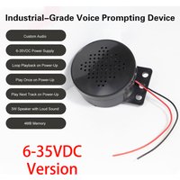 Voice Prompter MP3 Player 4M Audio module Custom Voice Playback Customized Access Control Lock Public Safety Voice Prompt Device