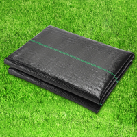 Horticultural Weed Control Fabric Mat Black PP Material Breathable and Water-Permeable Garden and Vegetable Garden Weed Suppress