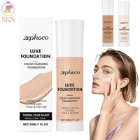 Intelligent Color Adjust Liquid Foundation 24H Long Lasting Color Changing Waterproof Sweat-proof Foundation Makeup All Skin