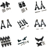 Metal accessories MJX 14301 14302 14303 14304 RC 1/14 remote control car black assembly parts