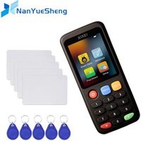 New 13.56MHz NFC & 125KHz RFID Duplicator, T5577/NTAG213/215 Card Reader Writer, Key Badge Programmer & Clone Copier
