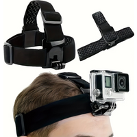 Adjustable headband Action camera accessories for DJI Osmo Action 5Pro 4 3 Insta360 Ace Pro Go3 GoPro 12 11 10, etc