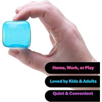 Schylling Needoh Nice Cube Sensory Fidget Toy Stress Relief Squishy Squeeze Anti-Anxiety Focus Calm Toy For Kids Adults ADHD