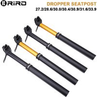 AliExpress riro MTB Bike Dropper Seatpost 7075 Aluminum Alloy Cycling Seat Tube Adjustable Saddle Tube for Mountain Road Bicycle Chair Post Part