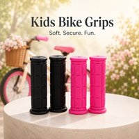 kids Durable Bicycle Grips Anti slip Soft Rubber Handlebar Cover with High Flexibility for Mountain Road Bike Parts Children