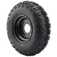 13x5-6 13x5.00-6 Tire 4 Ply Tubeless 3 Stud 6 Inch Rubber Tire with Rim for ATV Quad Off Road Go Kart Golf Cart Mini Bike Mower