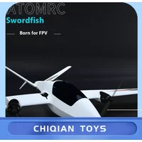 Atomrc Fixed Wing FPV Model Swordfish Double Engine V-Tail Remote Control Aircraft Long Distance Traverse Toy for Children