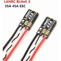 35A/45A BLHeli_S 2-6S Lipo LANRC ESC Built-in Programmable RGB LED D-Shot 150/300/600 ONESHOT125 For QAV RC FPV Quadcopter