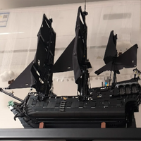 Big Sale Creative Captain Pirates Ship Building Blocks Boat Model Adventure Assemble Bricks Toy Adult birthday Gift 2862pcs image 4