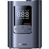 AliExpress BASEUS Baseus Car Air Pump LCD Digital Display Wireless Electric Tire Inflator Portable Air Compressor for Car Motorcycles Bicycle Ball