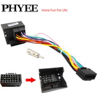 QuadLock Wiring Harness 16 Pin Plug Radio Adapter Antenna Car Head Unit 12V Connector Cable for Ford Focus mk2 Mondeo mk3 S-max