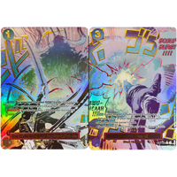 Proxy ONE PIECE Demon Aura Nine Sword Style Asura Blades Drawn Dead Man's Game Boeuf Burst English TCG Anime Cards