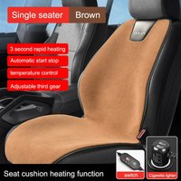 12V Universal Heated Car Seat Cushion Car Seat Heater 3 Gear Adjustable Winter Warmer Seat Heating Pads Car Interior Accessories