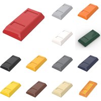 50pcs 99563 Tile Special 1 x 2 Ingot Bar Buildings Blocks Toys For Children Compatible Educational Creative Size DIY MOC Gift